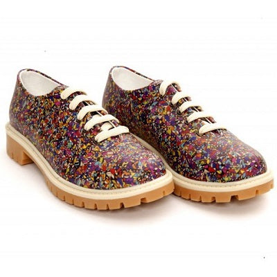  Goby TMK6511 Pattern Women Oxford Shoes - Goby Shoes UK