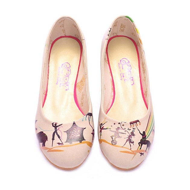 Circus Ballerinas Shoes 1004, Goby, GOBY Ballerinas Shoes 