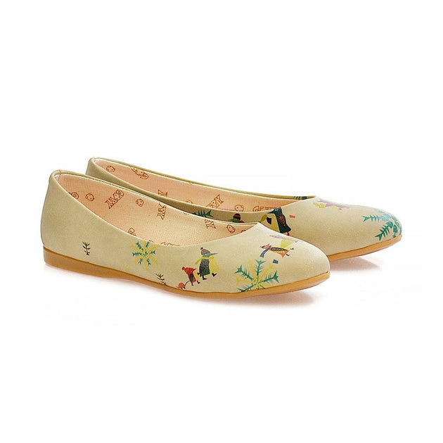 Penguins Ballerinas Shoes 1006