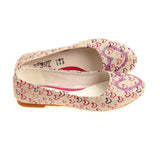 Cute Hearts Ballerinas Shoes 1010