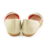 Spiral Flower Ballerinas Shoes 1056