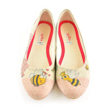 Bee Ballerinas Shoes 1077, Goby, GOBY Ballerinas Shoes 