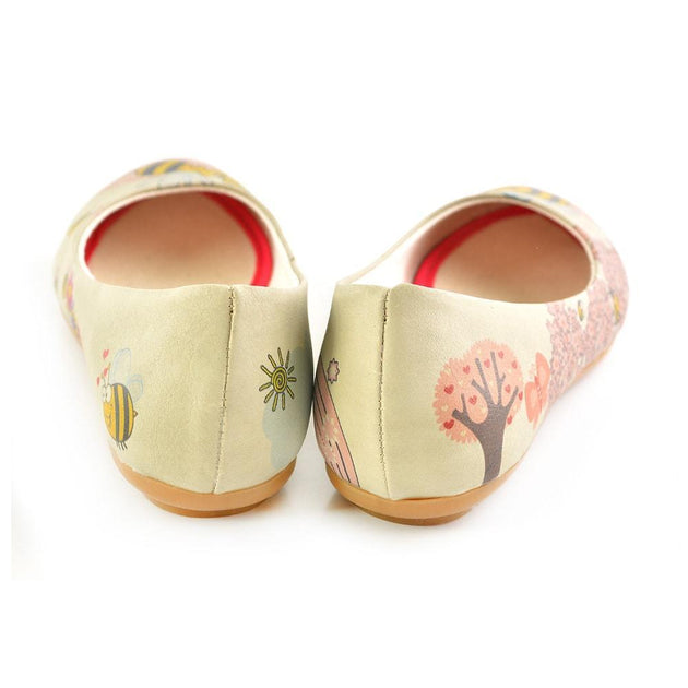 Bee Ballerinas Shoes 1077, Goby, GOBY Ballerinas Shoes 