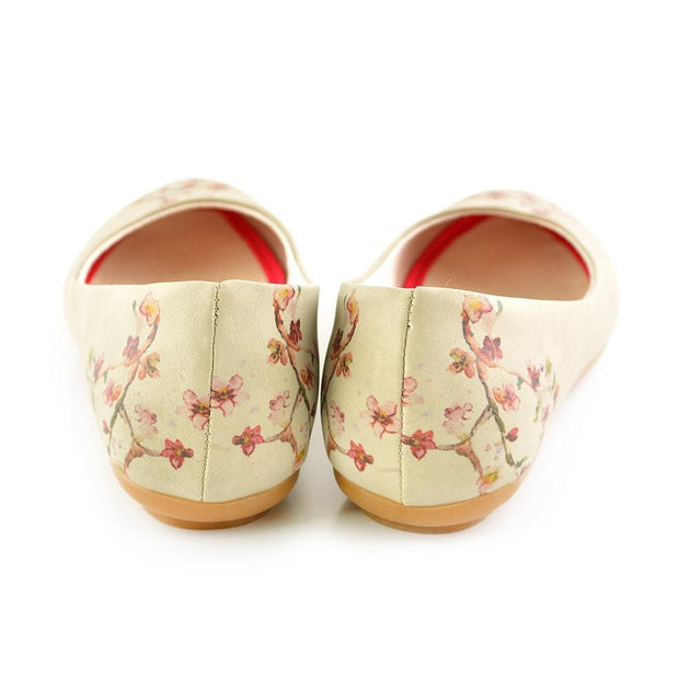 New Cherry Blossom Ballerinas Shoes 1091