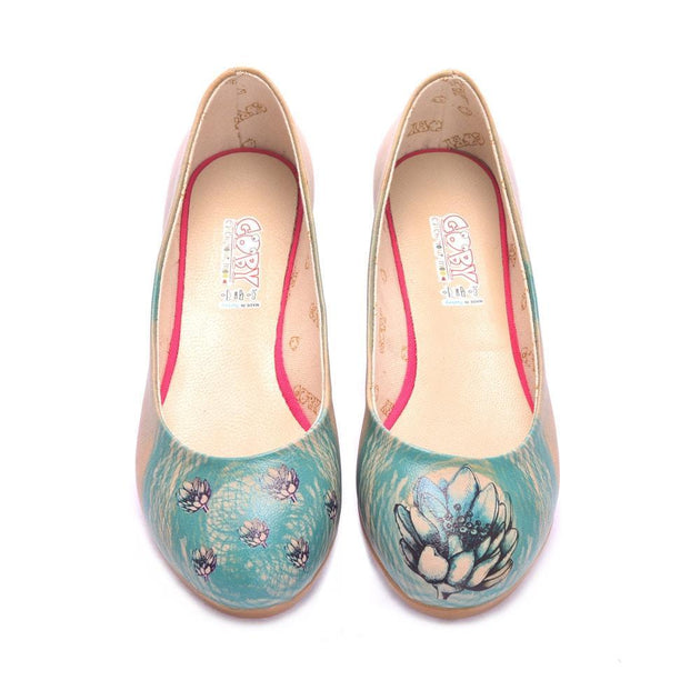 Artichoke Flower Ballerinas Shoes 1092, Goby, GOBY Ballerinas Shoes 