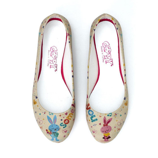 Gentilman Rabbit Ballerinas Shoes 1093 - Goby GOBY Ballerinas Shoes 