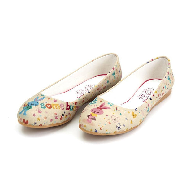 Gentilman Rabbit Ballerinas Shoes 1093 - Goby GOBY Ballerinas Shoes 