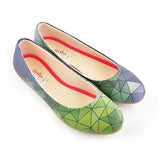 Colored Prismas Ballerinas Shoes 1094 - Goby GOBY Ballerinas Shoes 