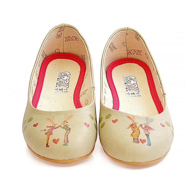 Couple Rabbit Ballerinas Shoes 1097 - Goby GOBY Ballerinas Shoes 