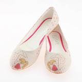 Heart Raining Ballerinas Shoes 1107