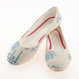 Sudoku Ballerinas Shoes 1117