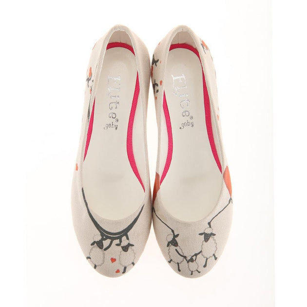 Sheep Love Ballerinas Shoes 1119