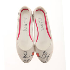Outleet Cute Couple Ballerinas Shoes 1126 - Only UK- No Exchange or No Return