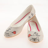 Outleet Cute Couple Ballerinas Shoes 1126 - Only UK- No Exchange or No Return