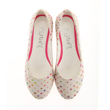 Spotted Ballerinas Shoes 1138