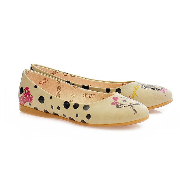 Dalmatian Frendly Ballerinas Shoes 2014 - Goby GOBY Ballerinas Shoes 