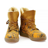 Paris Short Furry Boots AGAN102
