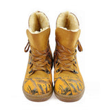 Paris Short Furry Boots AGAN102
