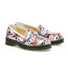 Skull Flower Garden Slip on Sneakers Shoes AMOX101