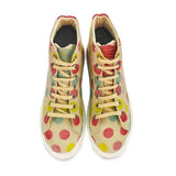  GOBY Colored Dots Sneaker Boots CW2014 Women Sneaker Boots Shoes - Goby Shoes UK