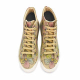  GOBY Flowers Sneaker Boots CW2017 Women Sneaker Boots Shoes - Goby Shoes UK