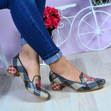  Goby DB111 Square Women Mary Jane Shoes - Goby Shoes UK