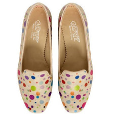  Goby DB113 Colored Dots Women Mary Jane Shoes - Goby Shoes UK