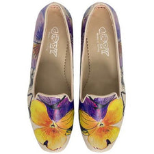  Goby DB114 Flowers Women Mary Jane Shoes - Goby Shoes UK