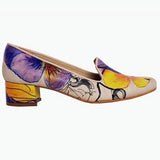  Goby DB114 Flowers Women Mary Jane Shoes - Goby Shoes UK