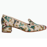  Goby DB115 Flowers Women Mary Jane Shoes - Goby Shoes UK