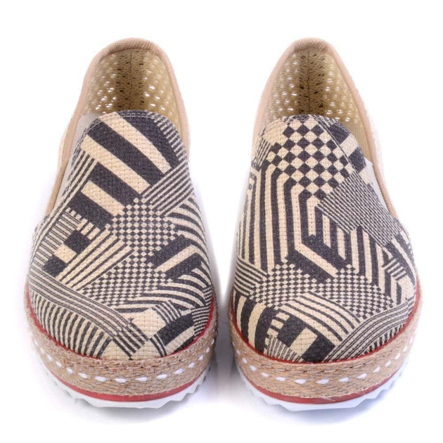 Pattern Slip on Sneakers Shoes DEL106