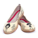  GOBY Itchy Witchy Ballerinas Shoes FBR1204 Women Ballerinas Shoes - Goby Shoes UK