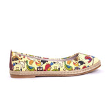  GOBY Animals Ballerinas Shoes FBR1206 Women Ballerinas Shoes - Goby Shoes UK