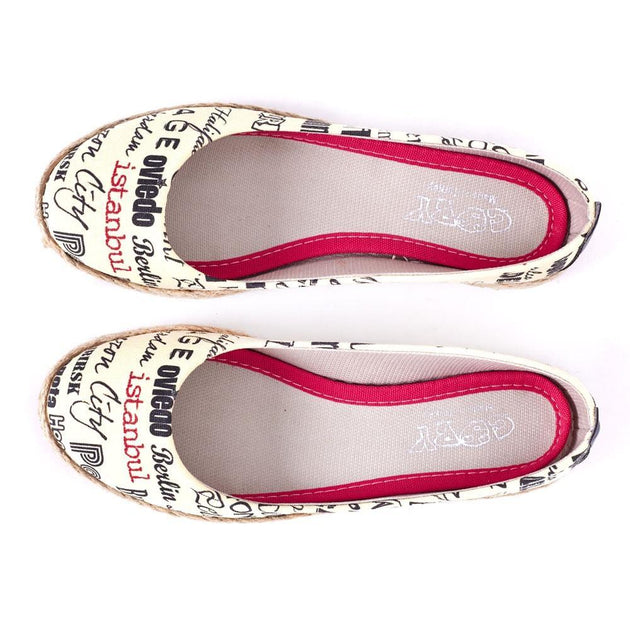  GOBY Cities Ballerinas Shoes FBR1207 Women Ballerinas Shoes - Goby Shoes UK