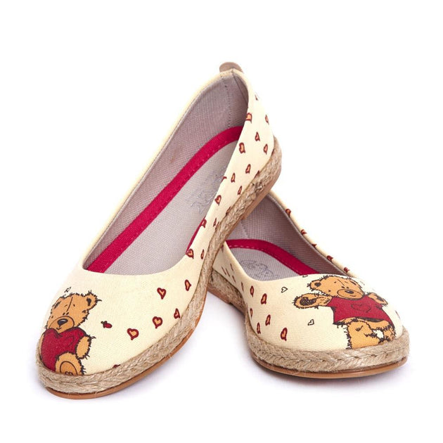Teddy Bear Ballerinas Shoes FBR1209