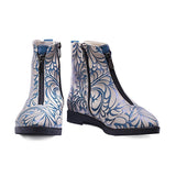  GOBY Flower Ankle Boots FER102 Women Ankle Boots Shoes - Goby Shoes UK