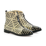 Pattern Ankle Boots FER107