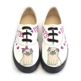  GOBY Little Dog Slip on Sneakers Shoes GBV104 Women Sneakers Shoes - Goby Shoes UK