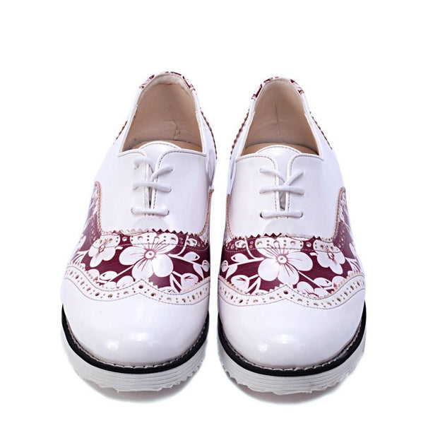 Flowers Oxford Shoes GNG302