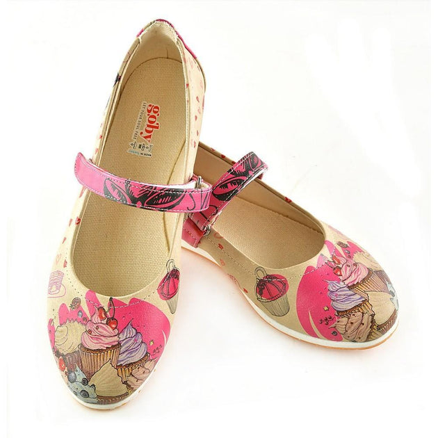  GOBY Ballerinas Shoes GOB101 Women Ballerinas Shoes - Goby Shoes UK