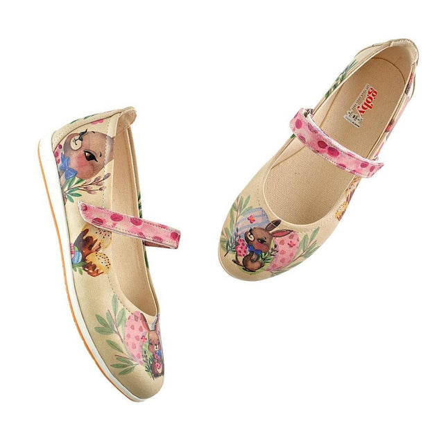  GOBY Ballerinas Shoes GOB103 Women Ballerinas Shoes - Goby Shoes UK