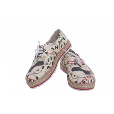Cute Panda Slip on Sneakers Shoes HSB1688