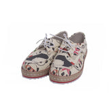 Cute Panda Slip on Sneakers Shoes HSB1688