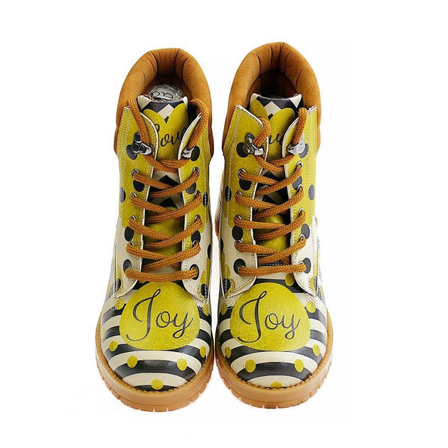  GOBY Joy Short Boots KAT104 Women Short Boots Shoes - Goby Shoes UK