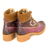  GOBY Astronaut Cat Short Boots KAT108 Women Short Boots Shoes - Goby Shoes UK