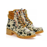  GOBY Dalmatian Short Boots KAT109 Women Short Boots Shoes - Goby Shoes UK