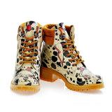  GOBY Dalmatian Short Boots KAT109 Women Short Boots Shoes - Goby Shoes UK