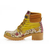  GOBY Flowers Short Boots KAT113 Women Short Boots Shoes - Goby Shoes UK