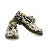  GOBY Leopard Oxford Shoes MAX102 Women Oxford Shoes - Goby Shoes UK