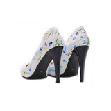 Flowers Heel Shoes NBS108 - Goby NEEFS Heel Shoes 
